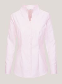 Seidensticker Damenbluse mit Kelchkragen – Slim Fit