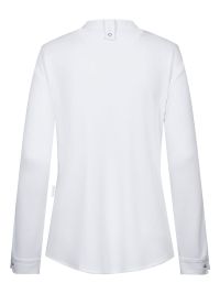 Greiff Damen Kochhemd mit Jerseyeinsatz Weiß