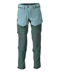 MASCOT Herren Hose mit Knietaschen Hell Waldgrün/Waldgrün 22279