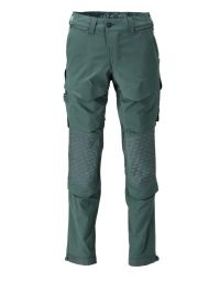MASCOT Herren Hose mit Knietaschen Waldgrün 22279