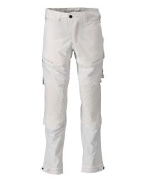 MASCOT Herren Hose mit Knietaschen Weiß 22279