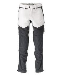 MASCOT Herren Hose mit Knietaschen Weiß/Anthrazitgrau 22279