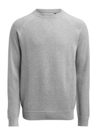 James Harvest Herren Strickpullover Grau Meliert