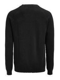 James Harvest Herren Strickpullover Schwarz