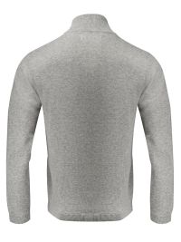 James Harvest Herren Cardigan Grau Meliert