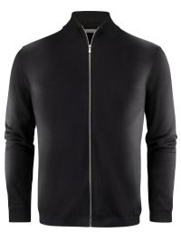 James Harvest Herren Cardigan Schwarz