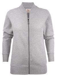 Printer Damen Sweatjacke Javelin Grau Meliert
