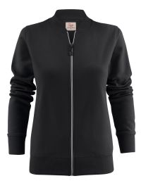 Printer Damen Sweatjacke Javelin Schwarz
