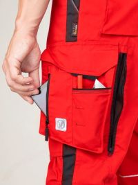 Ardon Herren Latzhose Urban+ Rot
