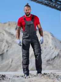 Ardon Herren Latzhose Urban+ Dunkelgrau