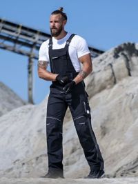 Ardon Herren Latzhose Urban+ Schwarz