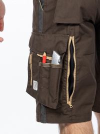 Ardon Herren Arbeitsshorts Urban+ Braun