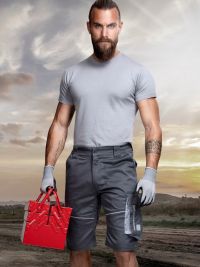 Ardon Herren Arbeitsshorts Summer Dunkelgrau