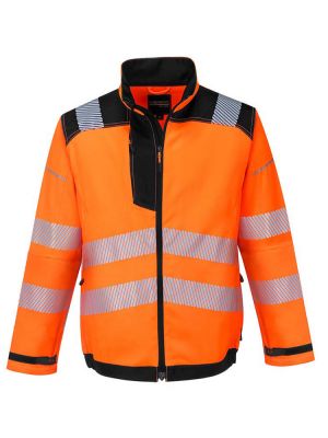 Warnschutz Arbeitsjacke Orange/Schwarz