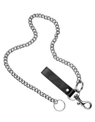 Silberkette mit Gürtelschlaufe