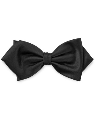 Extravagante Fliege in Schwarz