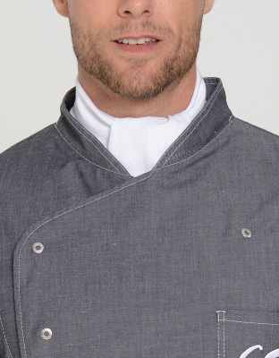 Koch Halstuch in Weiß für Profiköche – waschbar bis 95 °C, auch in Schwarz erhältlich