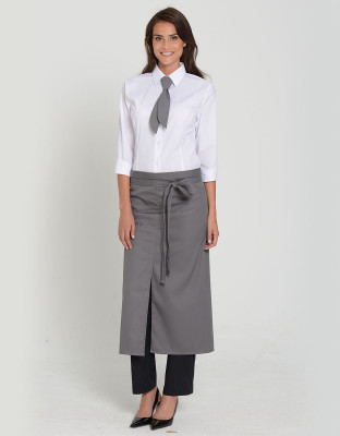 Schürze Gastronomie Grau