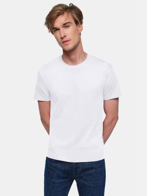 Nachhaltiges Baumwoll T-Shirt Weiß