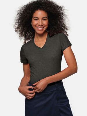 HAKRO 181 V-Shirt Damen