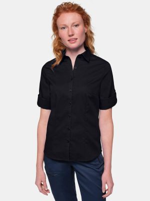Schwarze Bluse 3/4 Arm