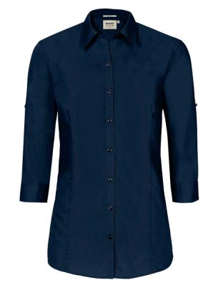 Dunkelblaue Bluse 3/4 Arm