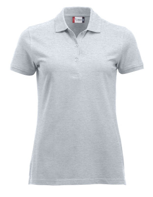 Günstige Poloshirts Damen Hellgrau