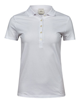Poloshirt Damen Weiß