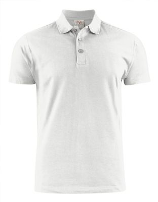Herren Poloshirt Weiß