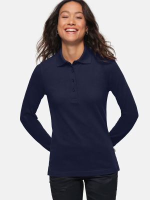 Langarm Polo Damen