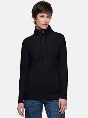Sweatjacke Damen Schwarz