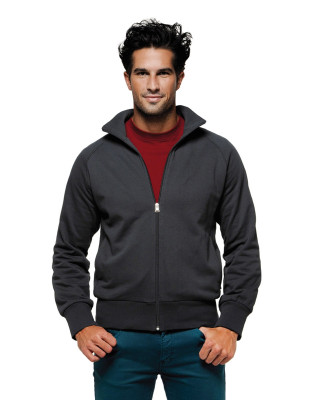 Sweatjacke Herren Grau