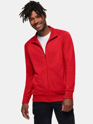 Sweatjacke Herren Rot