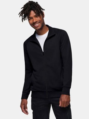 Sweatjacke Herren Schwarz