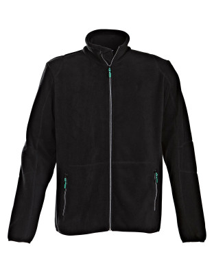 Fleecejacke Herren Schwarz