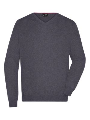 Strickpullover Herren Grau