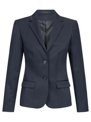 Blazer für Hosenanzug in Dunkelblau mit zwei Knöpfen - Regular Fit