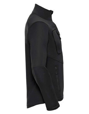SoftShelljacke Herren in Schwarz