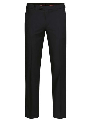 Moderne Businesshose Herren Schwarz – Regular Fit, elastischer Bund, Stretch-Material, ideal für Büro, Verkauf und Messen – GREIFF Modern 37.5 Kollektion.