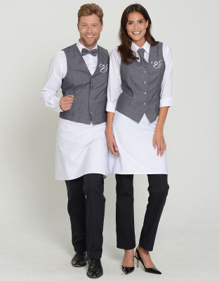 Bistroschürzen in Weiß