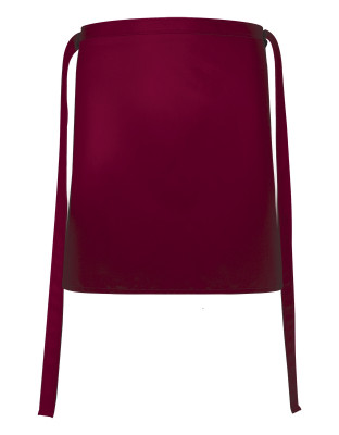 Bistroschürzen in Kirschrot