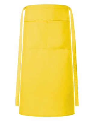 Gelbe Bistro Schürze Taschen