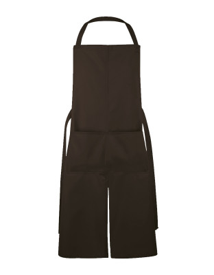 Latzschürze in Chocolate