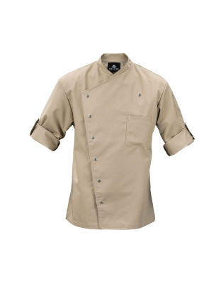 Kochjacke Herren Beige