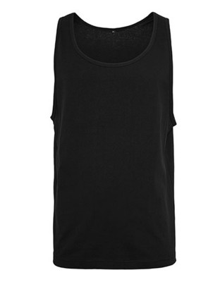 Schwarzes Herren Gym Tank Top, sportlich und bequem, atmungsaktiv