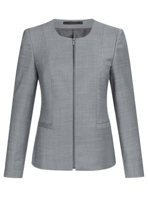 Rundhals Blazer Casual Fit