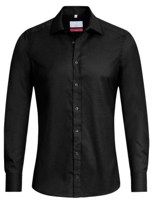 Schwarzes Slim Fit Hemd