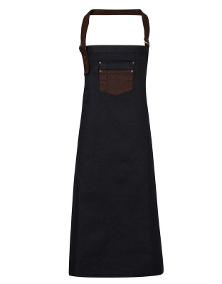 Moderne Latzschürze Dunkelblau