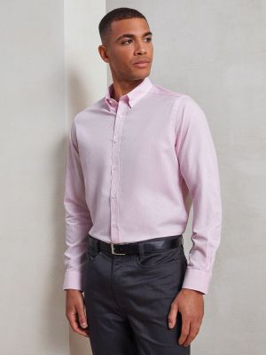 Hemd pink-weiß gestreift