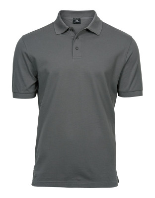 Poloshirt Herren Stretch Grau